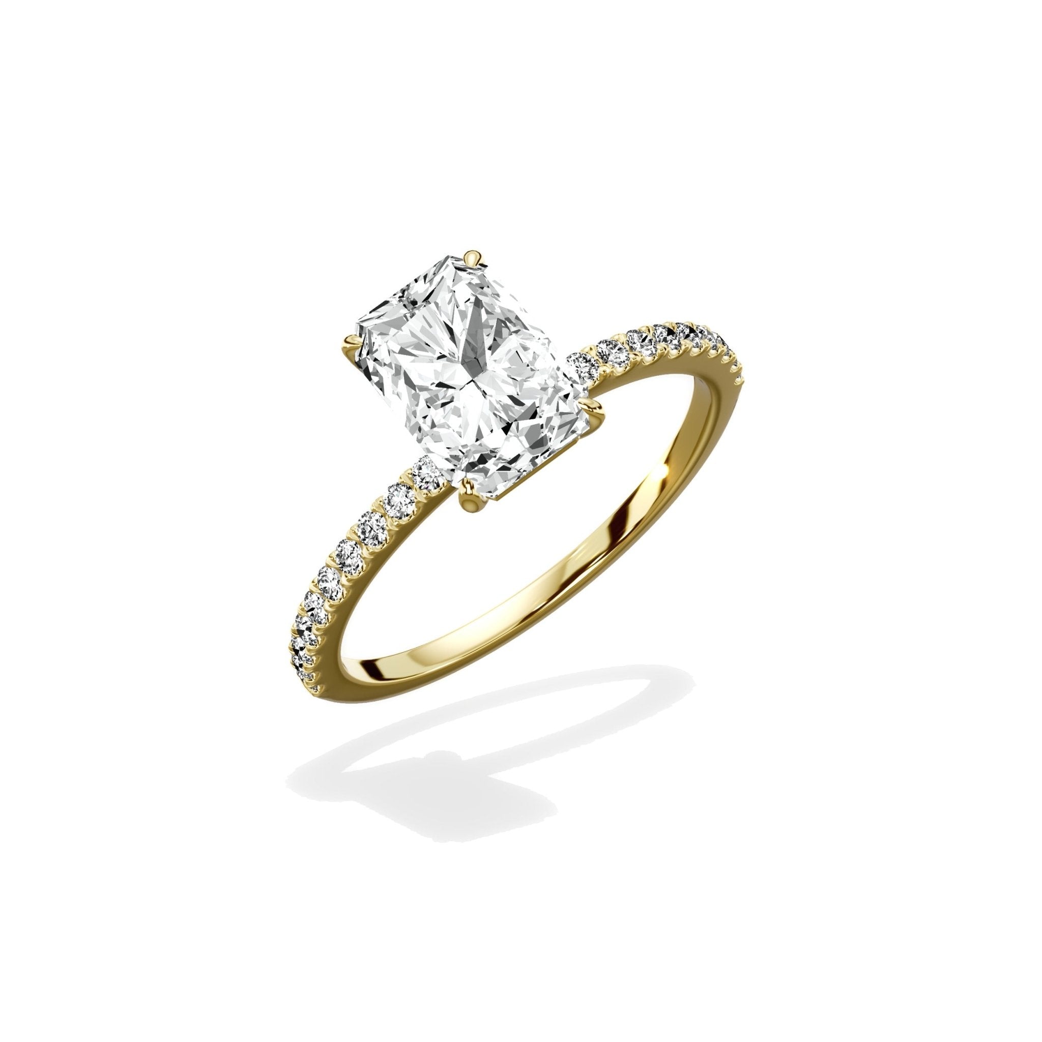 Fortuna Solitaire Engagement Ring - The Better Diamonds