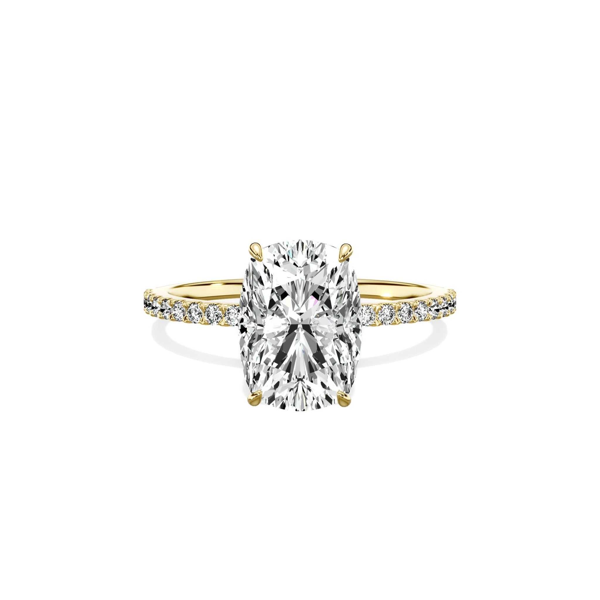 Fortuna Solitaire Engagement Ring - The Better Diamonds