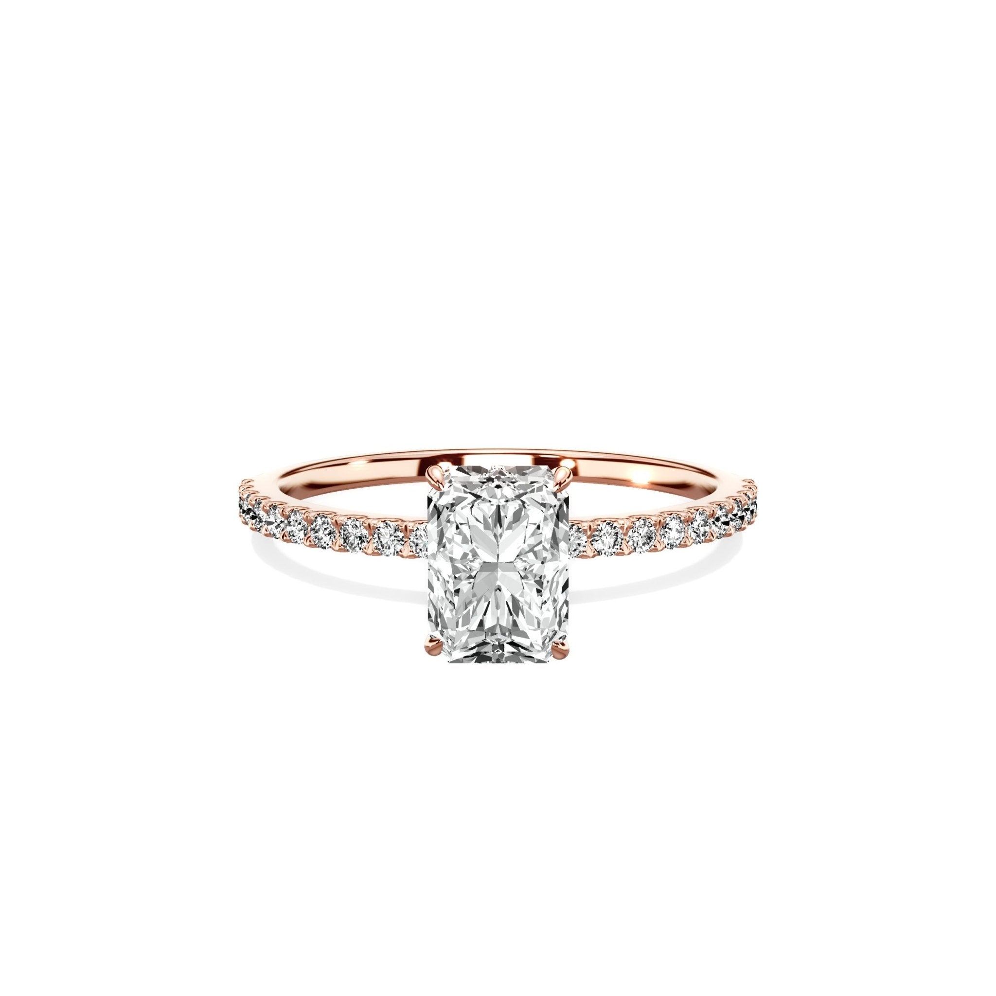 Fortuna Solitaire Engagement Ring - The Better Diamonds