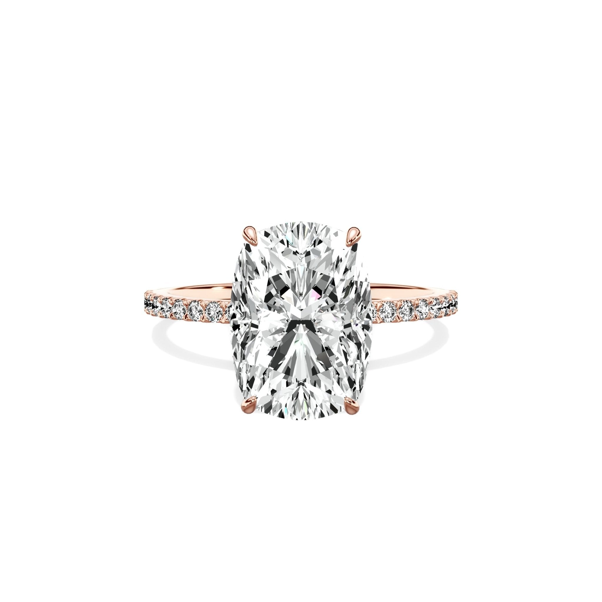 Fortuna Solitaire Engagement Ring - The Better Diamonds