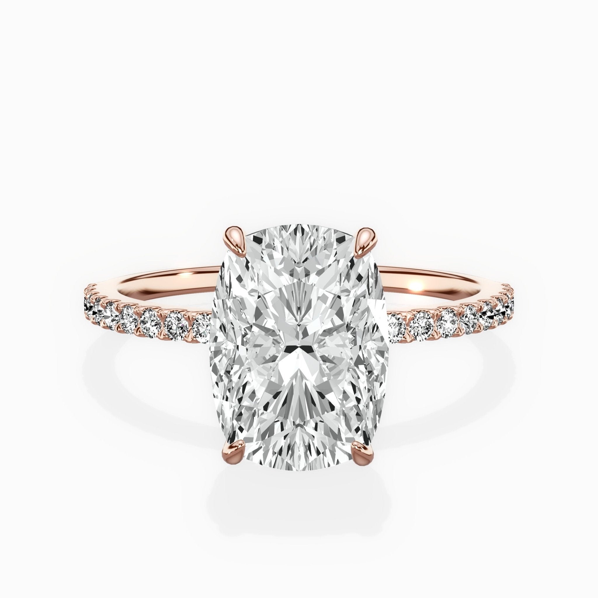 Fortuna Solitaire Engagement Ring - The Better Diamonds