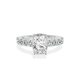 Timeless Hidden Halo Engagement Ring