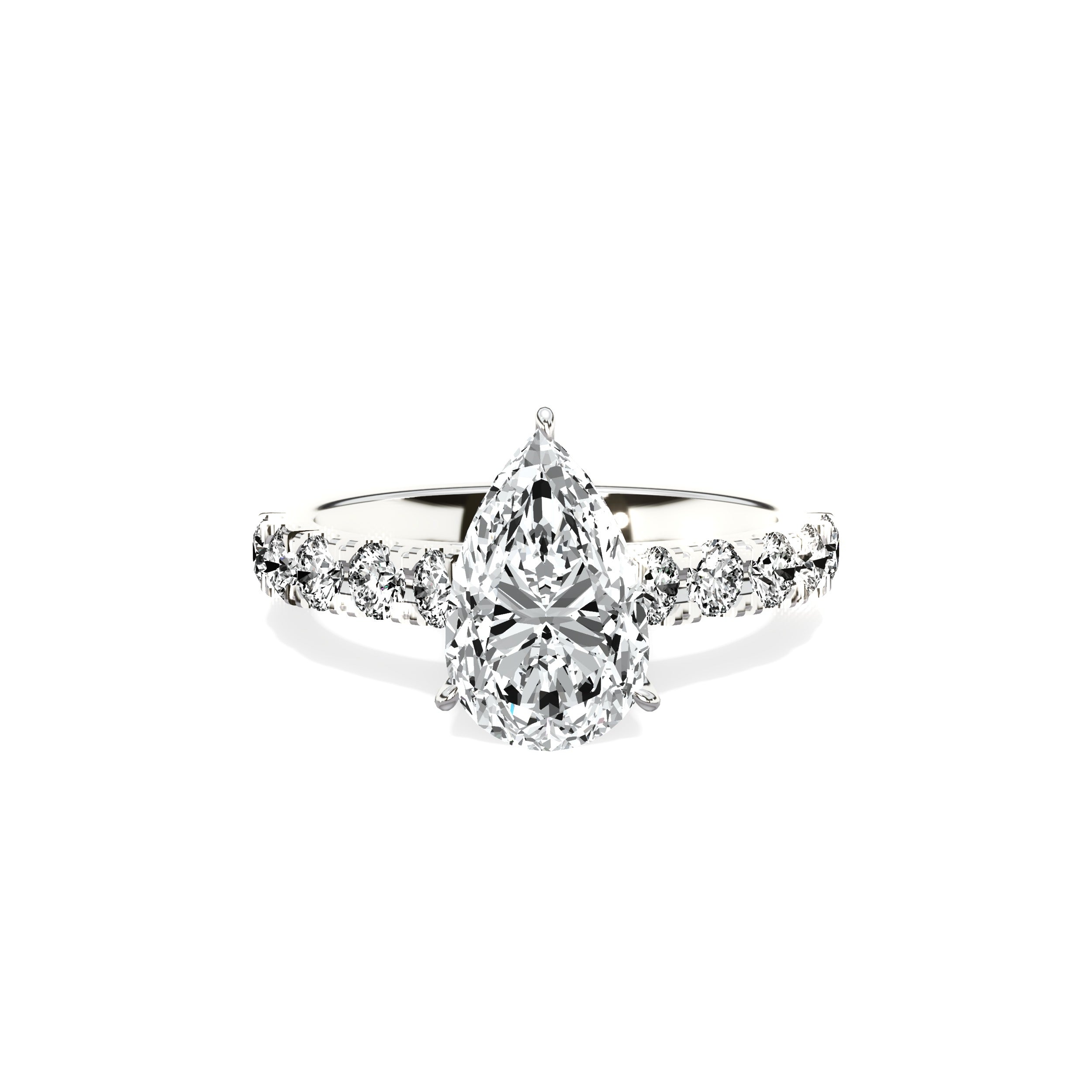 Timeless Hidden Halo Engagement Ring