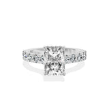 Timeless Hidden Halo Engagement Ring