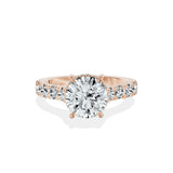 Timeless Hidden Halo Engagement Ring