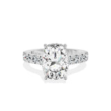 Timeless Hidden Halo Engagement Ring