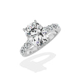 Timeless Hidden Halo Engagement Ring