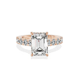 Timeless Hidden Halo Engagement Ring