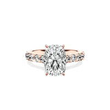 Timeless Hidden Halo Engagement Ring