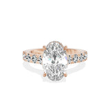 Timeless Hidden Halo Engagement Ring