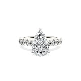 Timeless Hidden Halo Engagement Ring