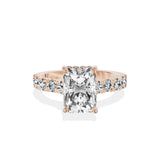 Timeless Hidden Halo Engagement Ring