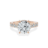 Timeless Hidden Halo Engagement Ring