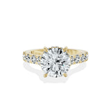 Timeless Hidden Halo Engagement Ring