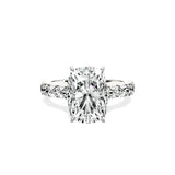 Timeless Hidden Halo Engagement Ring