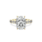 Timeless Hidden Halo Engagement Ring