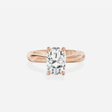 Sercret Diamond Solitaire Engagement Ring