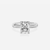 Sercret Diamond Solitaire Engagement Ring