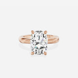 Sercret Diamond Solitaire Engagement Ring