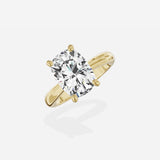 Sercret Diamond Solitaire Engagement Ring