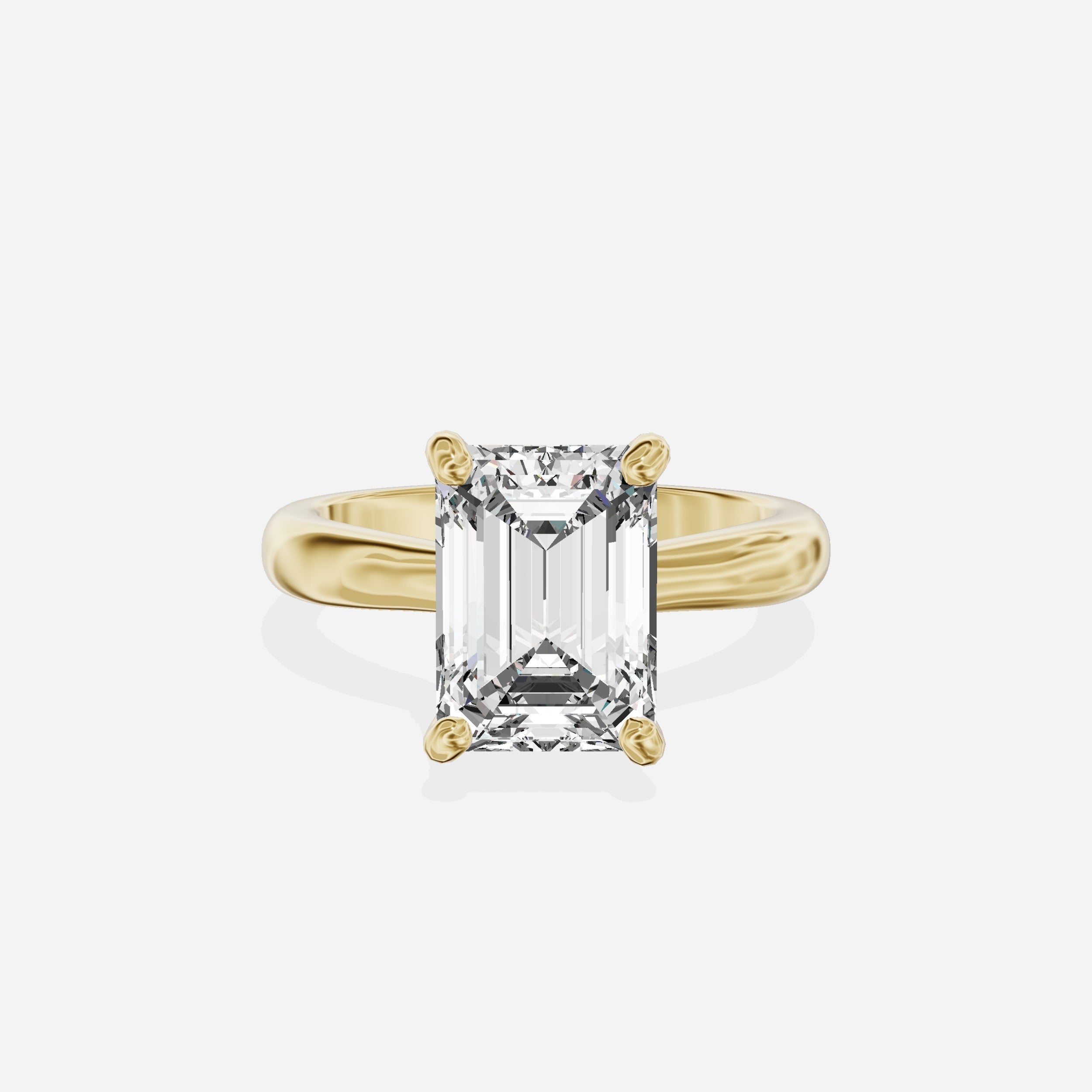 Sercret Diamond Solitaire Engagement Ring