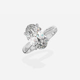 Sercret Diamond Solitaire Engagement Ring