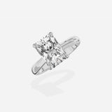 Sercret Diamond Solitaire Engagement Ring