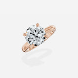 Sercret Diamond Solitaire Engagement Ring