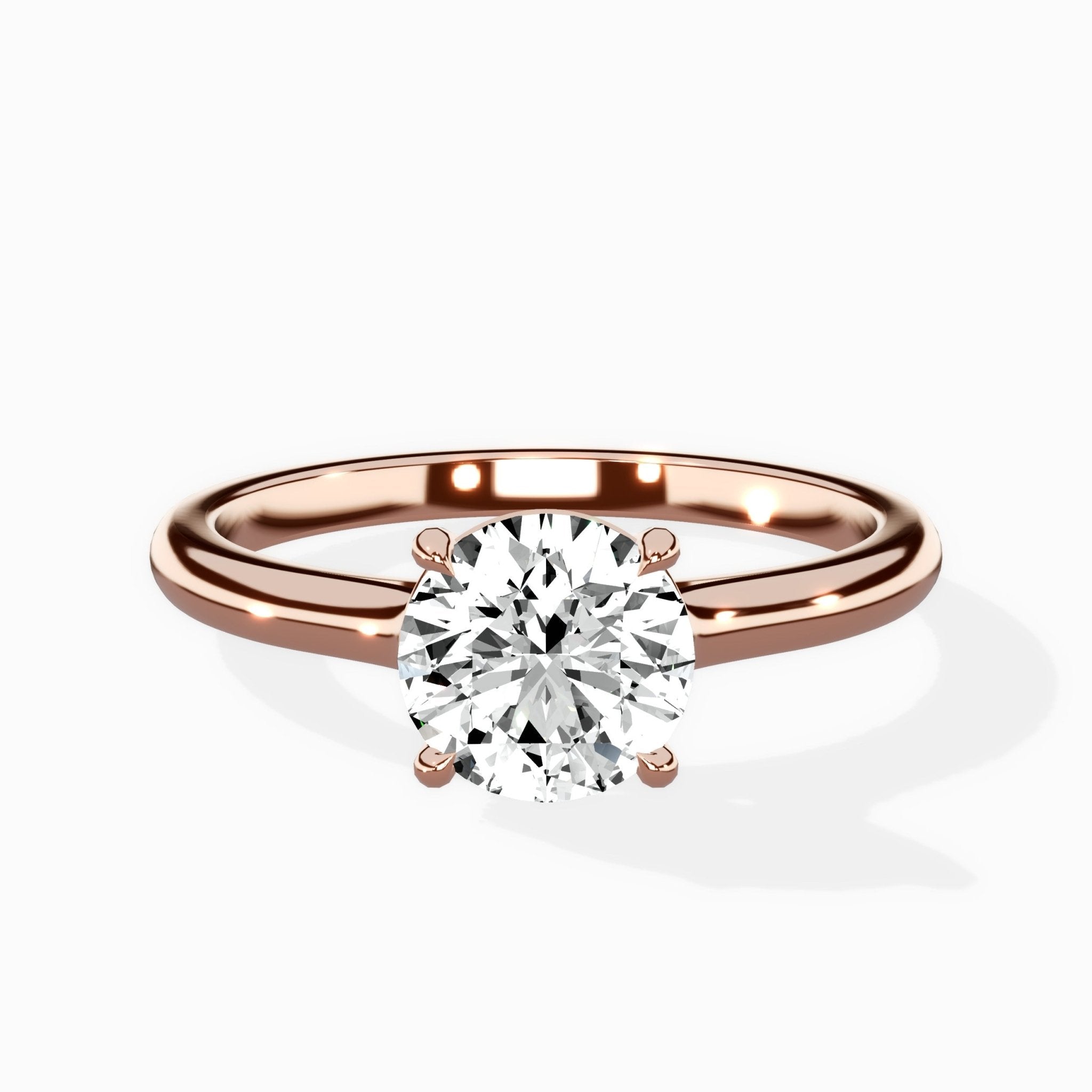 Gala Solitaire Engagement Ring - The Better Diamonds