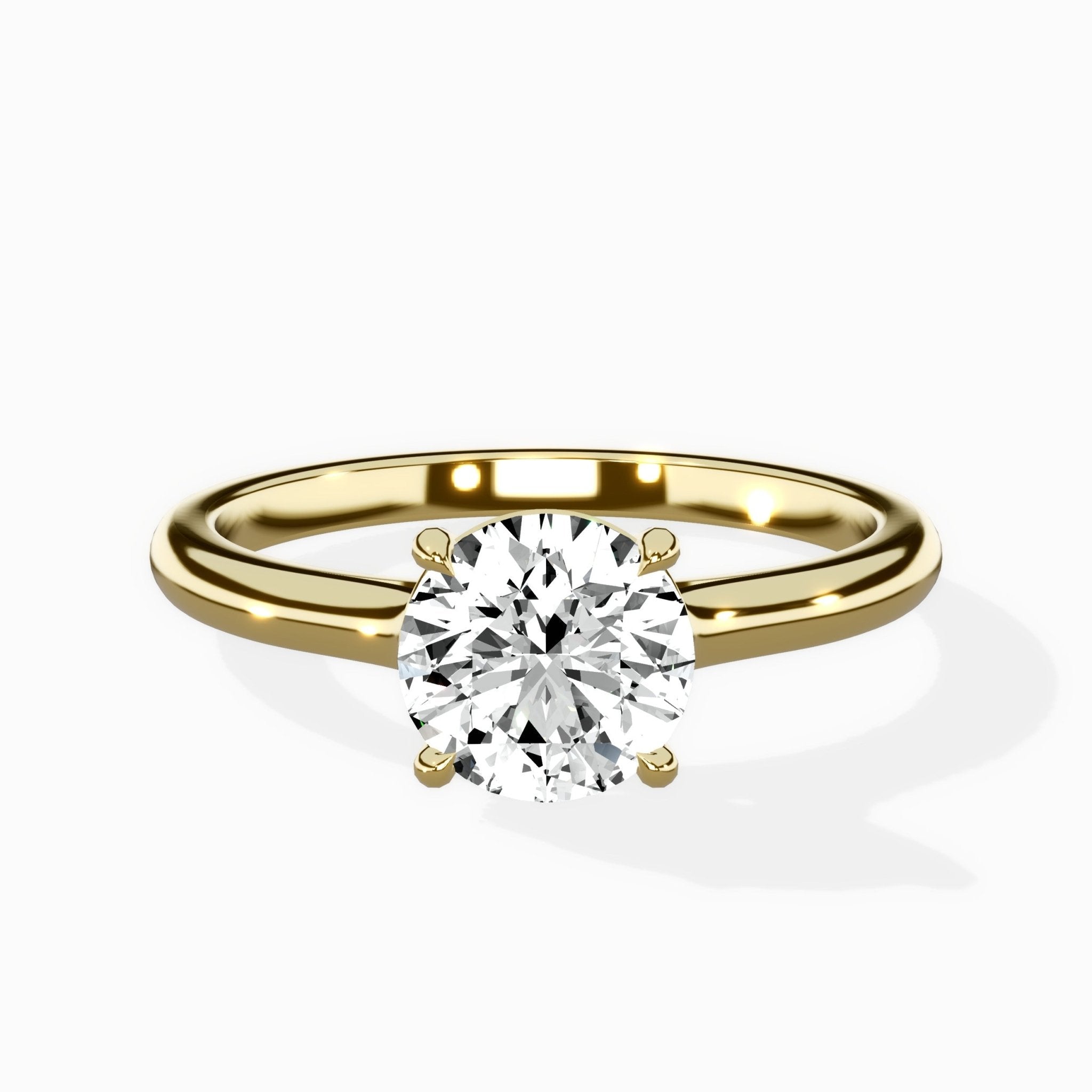 Gala Solitaire Engagement Ring - The Better Diamonds