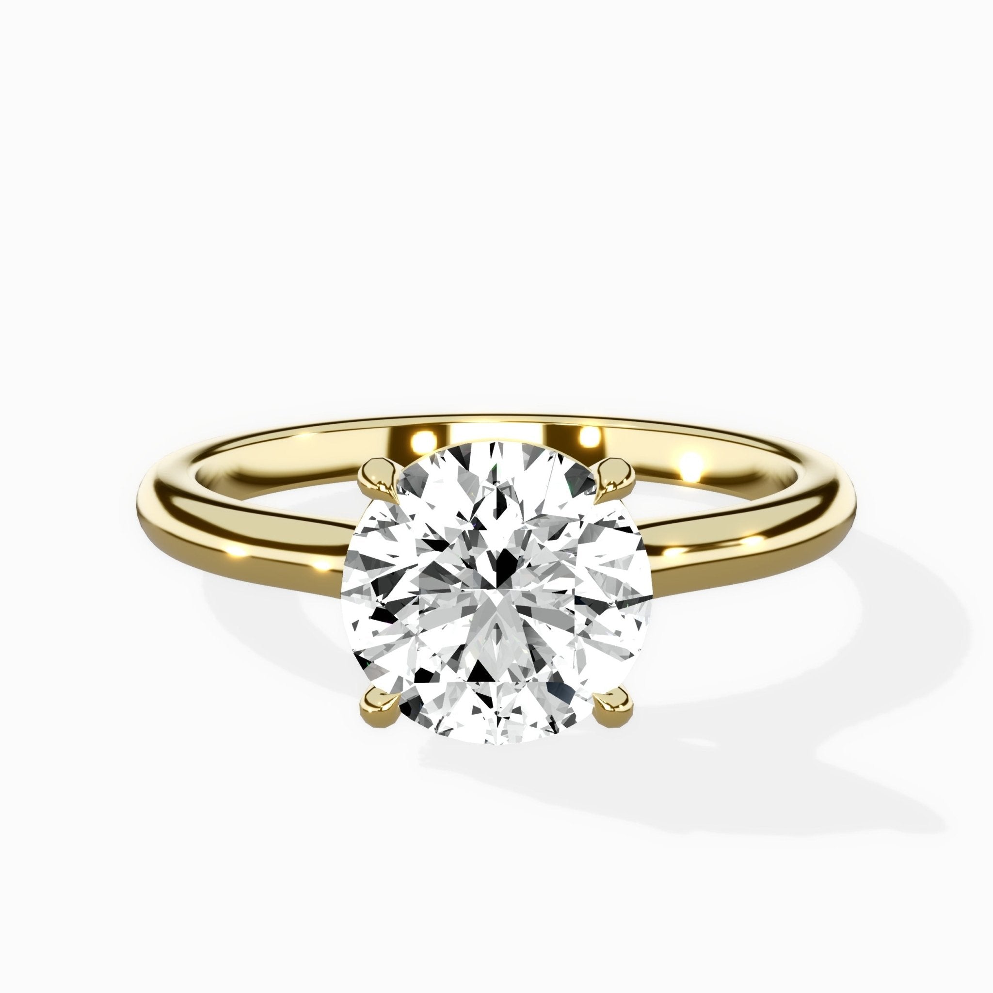 Gala Solitaire Engagement Ring - The Better Diamonds