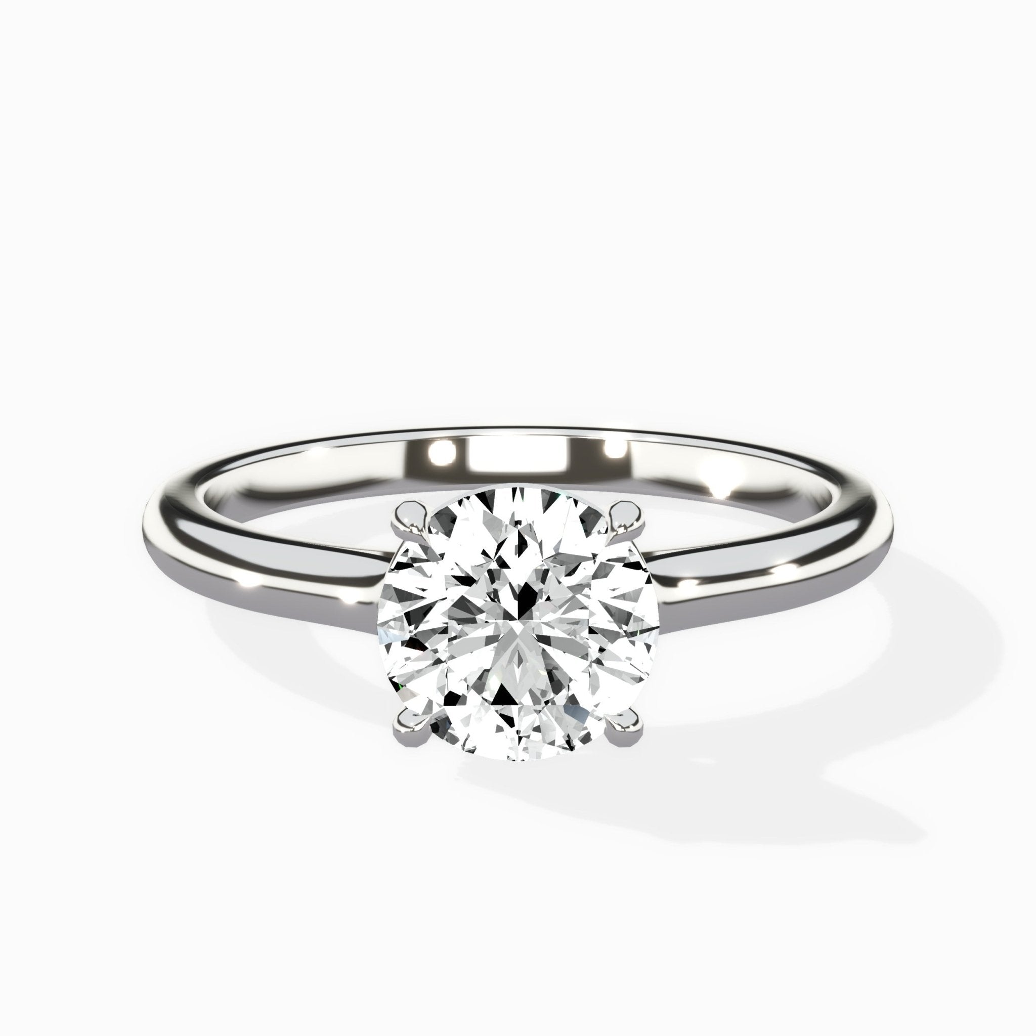 Gala Solitaire Engagement Ring - The Better Diamonds