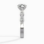 Infinity Solitaire Engagement Ring - The Better Diamonds