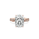 Intertwined Solitaire Engagement Ring - The Better Diamonds