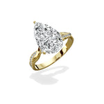 Intertwined Solitaire Engagement Ring - The Better Diamonds