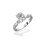 Intertwined Solitaire Engagement Ring - The Better Diamonds