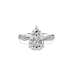 Intertwined Solitaire Engagement Ring - The Better Diamonds