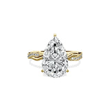 Intertwined Solitaire Engagement Ring - The Better Diamonds