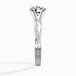 Intertwined Solitaire Engagement Ring - The Better Diamonds