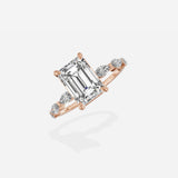 Marquise Band Solitaire Engagement Ring - The Better Diamonds