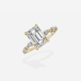 Marquise Band Solitaire Engagement Ring - The Better Diamonds