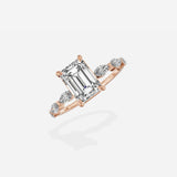 Marquise Band Solitaire Engagement Ring - The Better Diamonds