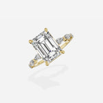 Marquise Band Solitaire Engagement Ring - The Better Diamonds