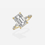 Marquise Band Solitaire Engagement Ring - The Better Diamonds