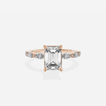 Marquise Band Solitaire Engagement Ring - The Better Diamonds