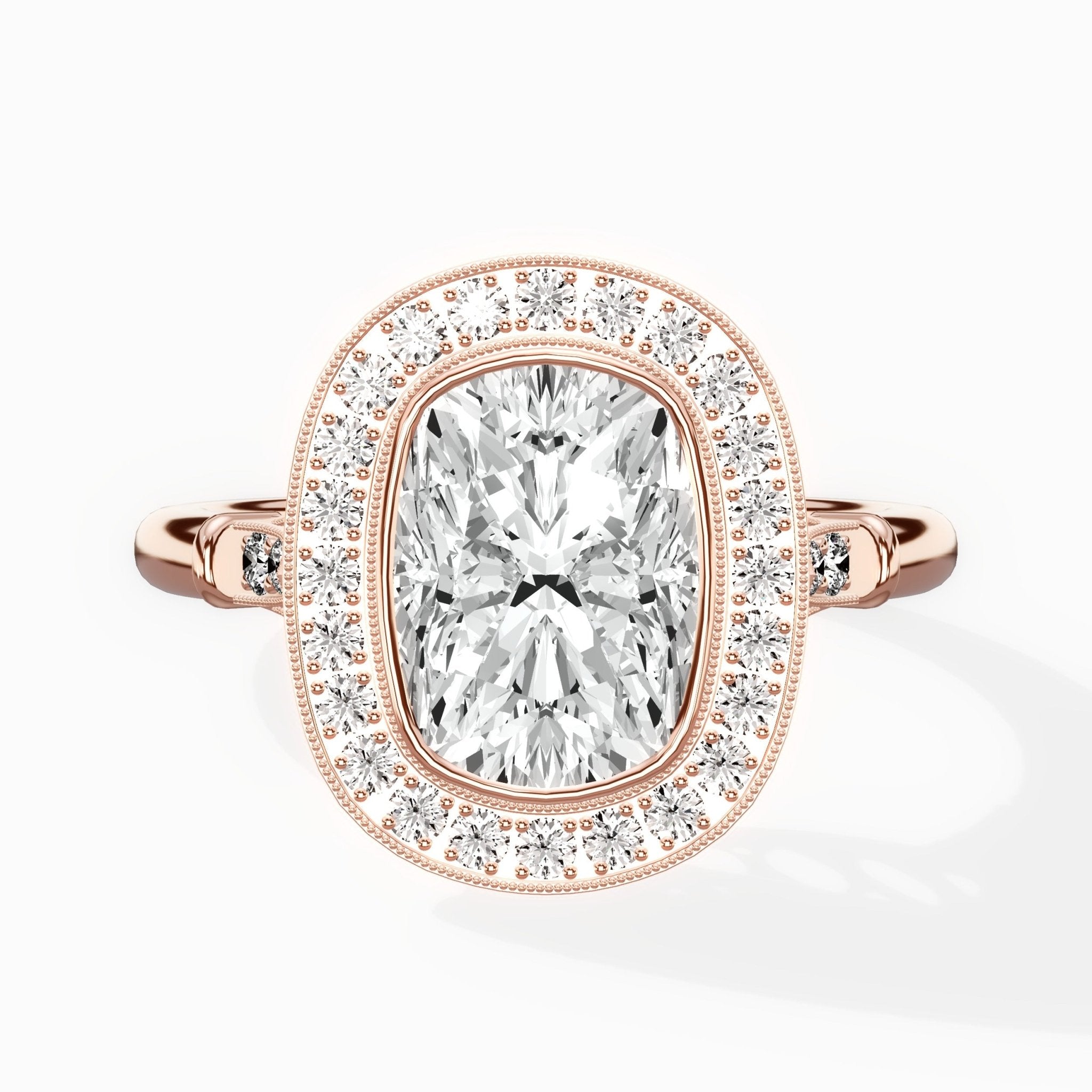 Miami Vintage Style Engagement Ring - The Better Diamonds