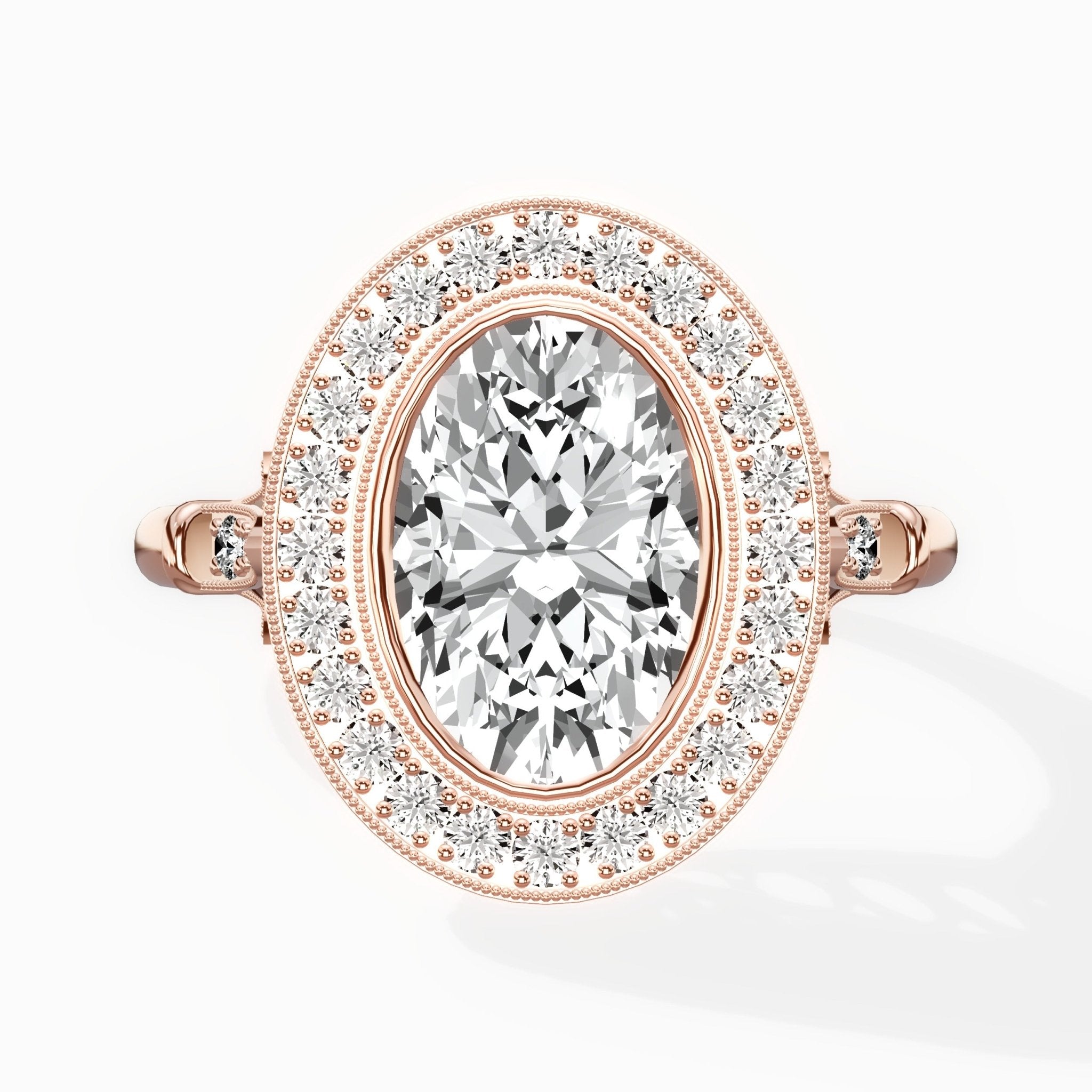 Miami Vintage Style Engagement Ring - The Better Diamonds