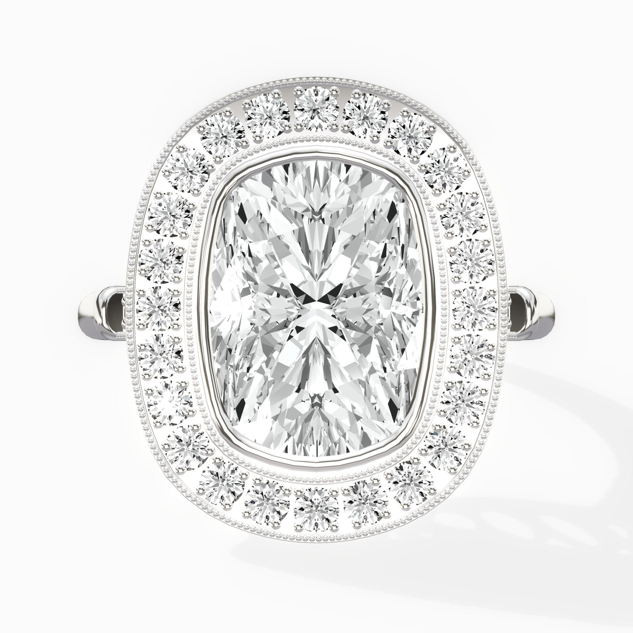 Miami Vintage Style Engagement Ring - The Better Diamonds