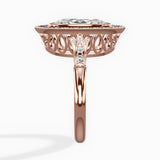 Miami Vintage Style Engagement Ring - The Better Diamonds