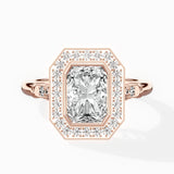 Miami Vintage Style Engagement Ring - The Better Diamonds